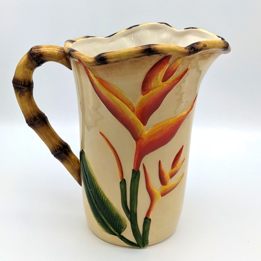 Pacific Rim Birds of Paradise Pitcher